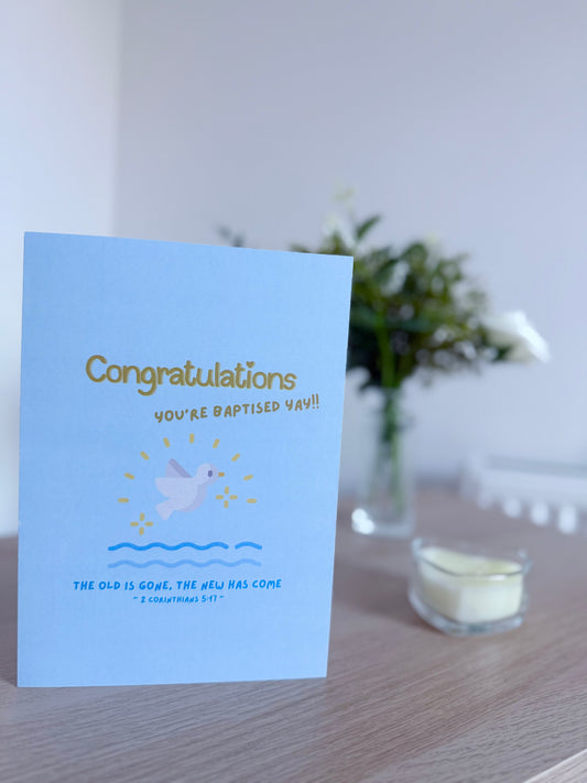 Baptism Card