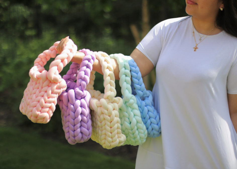 Chunky Crocheted Handbag