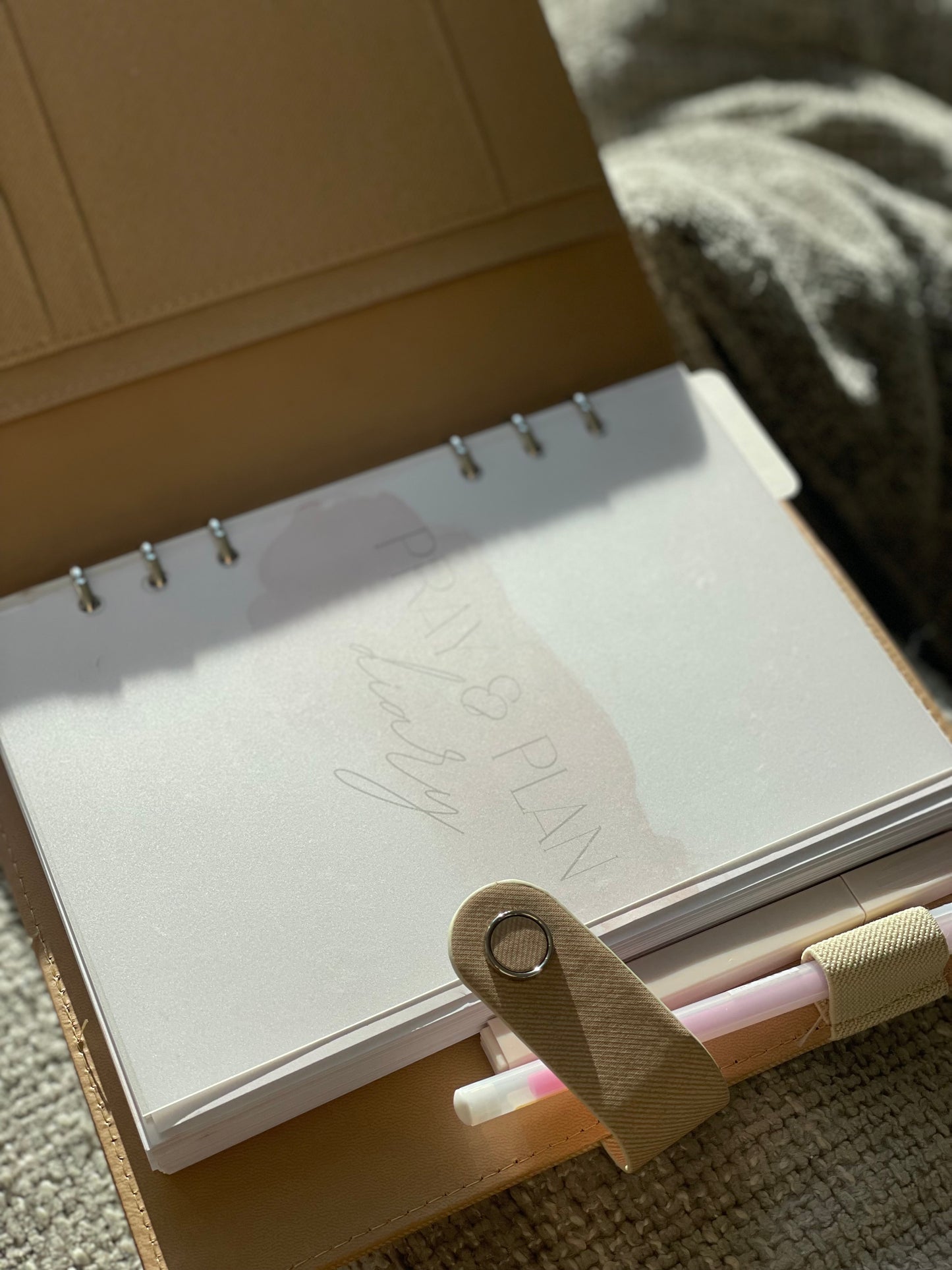 Pray & Plan Diary - Denim