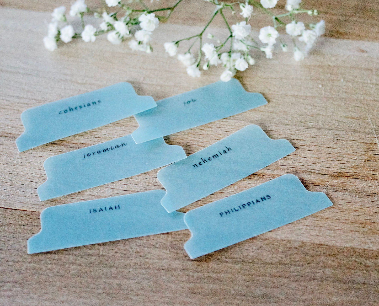 Minimalistic Bible Tabs