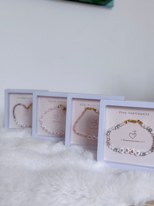 Beaded Faith Bracelets