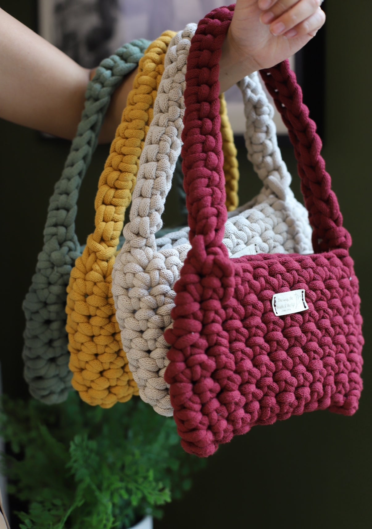 Crocheted Handbag