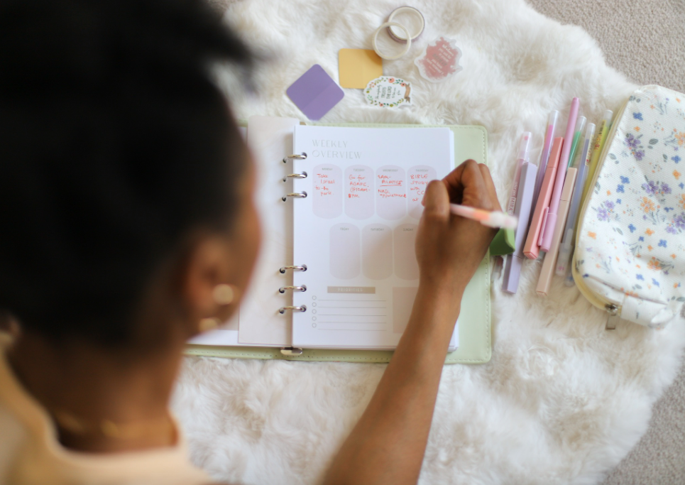 Pray & Plan Diary - Florals