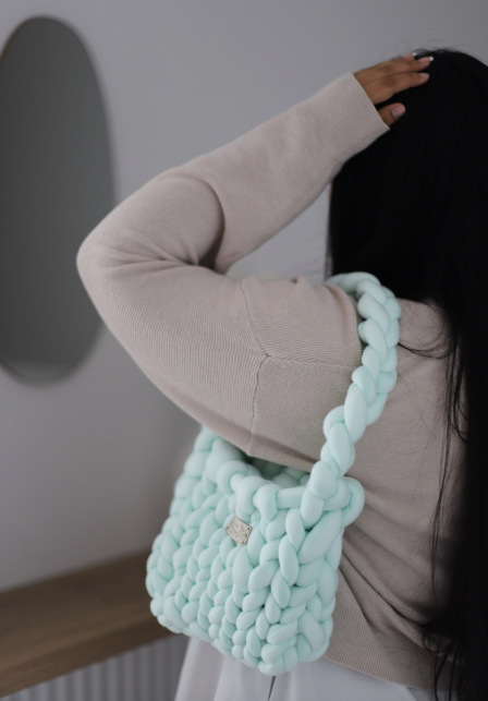 Chunky Crocheted Handbag